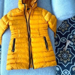 U2wear long xs womens puffer coat with hood